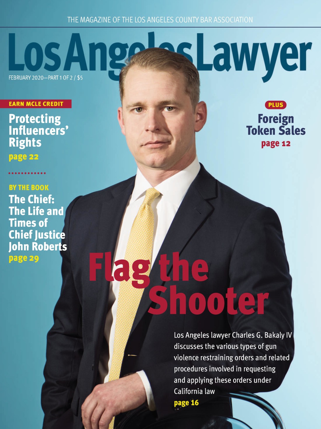 Chase Bakaly Published in LA Lawyer Magazine Richards, Watson & Gershon